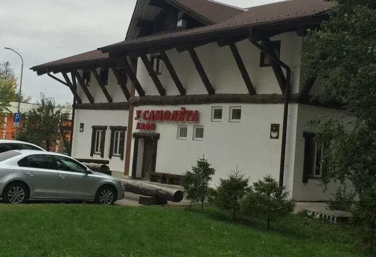 У самолета