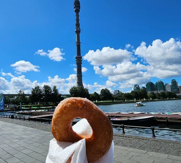 Те самые пончики на ВДНХ