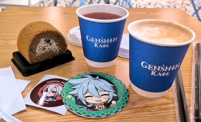 Genshin кафе